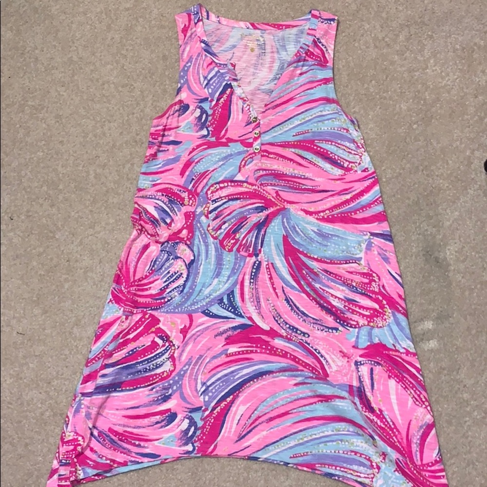Lilly Pulitzer Floral Dress Size S
